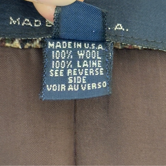 Vintage Ralph Lauren Made in USA 
Wool Houndstooth Equestrian Blazer - Picture 10 of 15